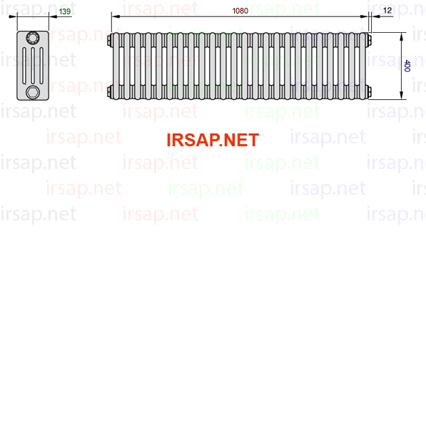 Радиатор IRSAP Tesi 40400/24 T23 CL 01